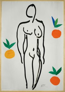 Nu avec des oranges - Henri Matisse