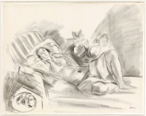 Odalisque avec magnolias