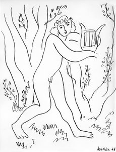 Orphée et sa lyre