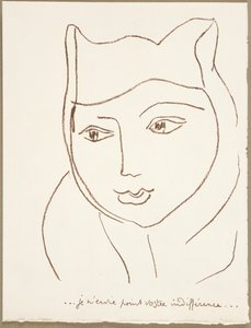Page des lettres portugaises - Henri Matisse