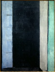 Porte fenetre a Collioure 1914 (huile sur toile) - Henri Matisse