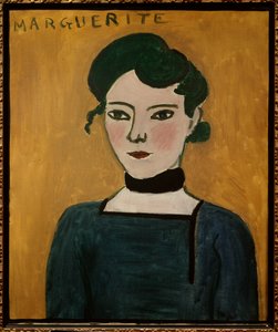 Portrait de Marguerite 1907 (huile sur toile)