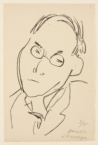 Portrait of Paul Léautaud - Henri Matisse