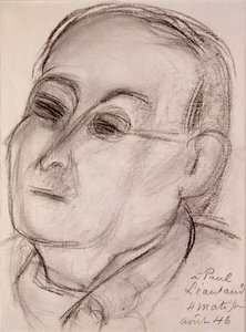 Portrait de Paul Leautaud (1872-1956) - Henri Matisse
