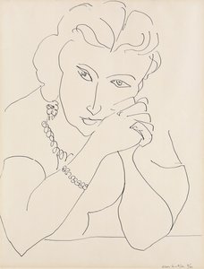 Portrait de femme - Henri Matisse