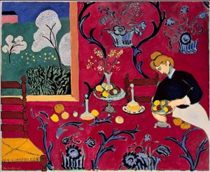 Chambre rouge (Harmonie en rouge)
