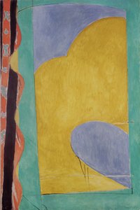 Le rideau jaune, vers 1915 (huile sur toile) - Henri Matisse