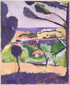 Vue sur Collioure et la mer - Henri Matisse