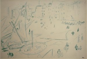 Vue de port - Henri Matisse