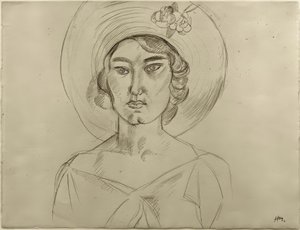 Femme avec chapeau - Henri Matisse