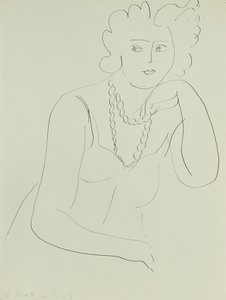 Femme avec collier - Henri Matisse