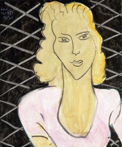 Jeune fille en robe rose - Henri Matisse
