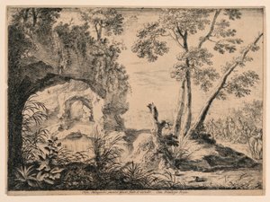 Jean-Baptiste prêchant dans le désert