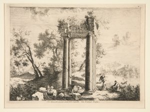 Paysage avec Tobie et l