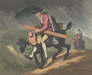 Un artiste voyageant au Pays de Galles, 10 février 1799 - Henri Merke