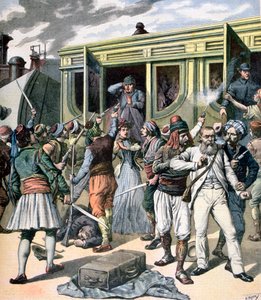 Braquage à main armée en Orient, 1891 - Henri Meyer