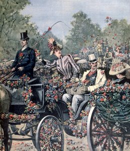 Parade de la bataille des fleurs, 1891