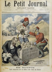 Égypte : les réserves de dettes partent en fumée - dans « Le Petit Journal » du 14/06/1896