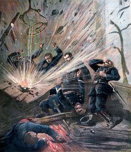 Explosion au poste de police de la rue des Bons-Enfants, Paris, 1892