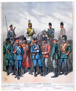 Cavalerie russe, 1892