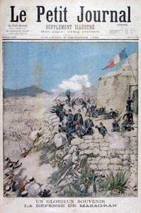 La défense de Mazagran, Algérie, 1896