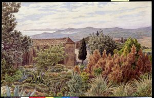 Paysage. Dessin de Henri Rivière (1864-1951) - Henri Rivière