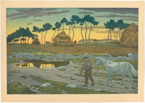 Crépuscule - Henri Rivière