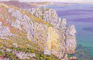 Morgat, falaises à Port Haor