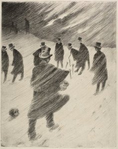Cérémonie funéraire - Henri Rivière
