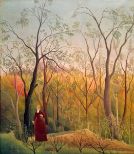 La promenade dans la forêt