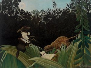 Éclaireurs attaqués par un tigre