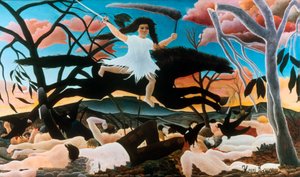 La Guerre, ou la chevauchée de la Discorde - Henri Rousseau
