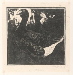 Oies de Toulouse - Henri Verstijnen (signed by artist)