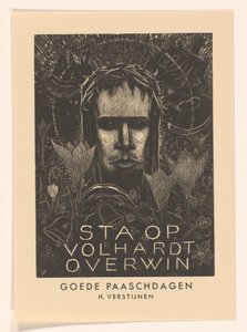 Carte de Pâques par Henri Verstijnen