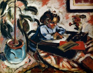 Une petite écolière, 1907