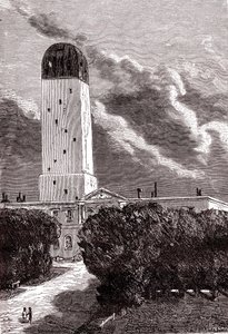 Observatoire de Cambridge, "De la Terre à la Lune" de Jules Verne