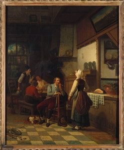 Dans la taverne