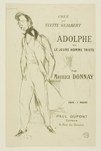 Adolphe—Le jeune homme triste - Henri de Toulouse-Lautrec
