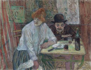 Au Café La Mie - Henri de Toulouse-Lautrec
