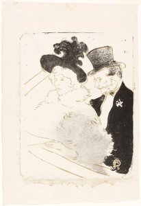 Au concert - Henri de Toulouse-Lautrec
