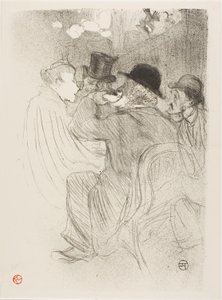 Au Moulin Rouge : Un Rude ! Un Vrai Rude ! - Henri de Toulouse-Lautrec