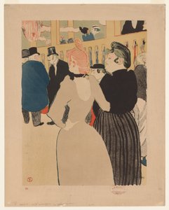 Au Moulin Rouge : La Goulue et sa Sœur - Henri de Toulouse-Lautrec