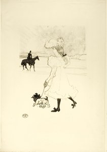 Au Bois - Henri de Toulouse-Lautrec