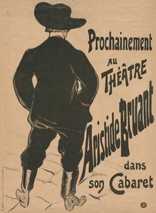 Bruant au Mirliton - Henri de Toulouse-Lautrec