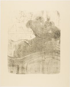 Cléo de Mérode, de Treize Lithographies - Henri de Toulouse-Lautrec