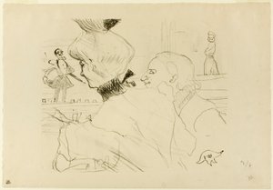 Couple à un café-concert - Henri de Toulouse-Lautrec
