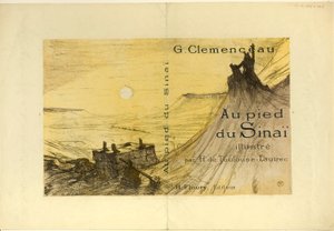 Couverture de Au pied du Sinaï - Henri de Toulouse-Lautrec