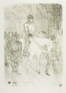 Entrée de Brasseur, dans Chilpéric - Henri de Toulouse-Lautrec