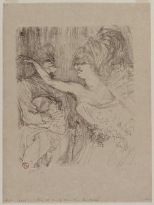 Guy et Mealy, dans « Paris qui Marche » - Henri de Toulouse-Lautrec