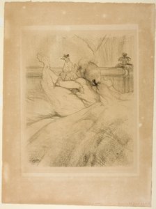 Au lit - Henri de Toulouse-Lautrec